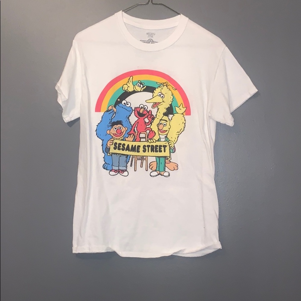 sesame street graphic tee